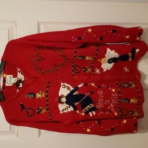 UGLY CHRISTMAS ANGEL SWEATER